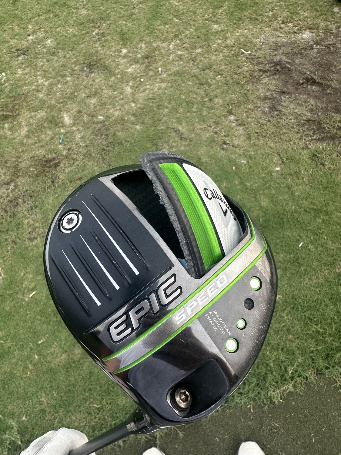 Cracked my Callaway driver